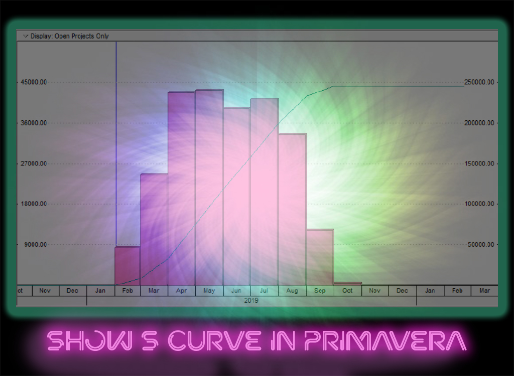 نمایش منحنی پیشرفت (S Curve) در پریماورا