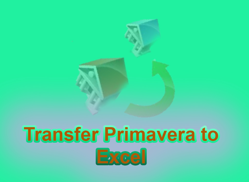 Transfer Primavera to Excel