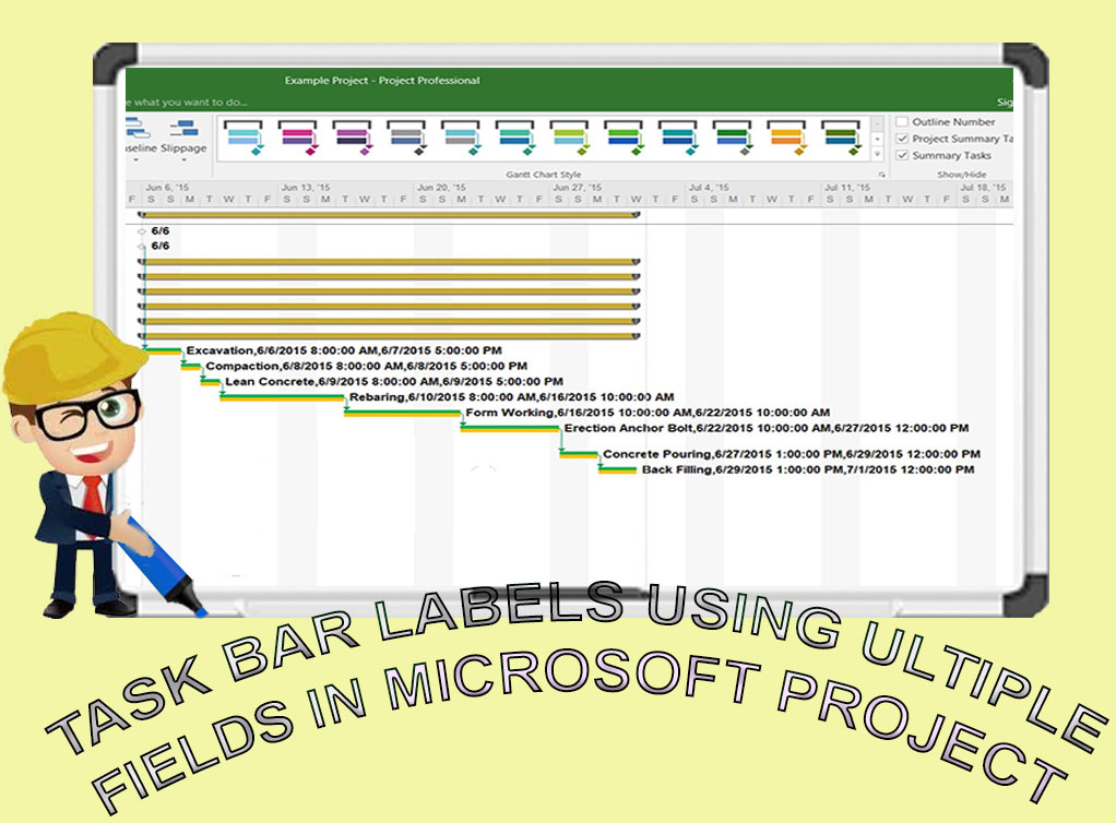 TASK-BAR-LABELS-USING-MULTIPLE-FIELDS-IN-MICROSOFT-PROJECT